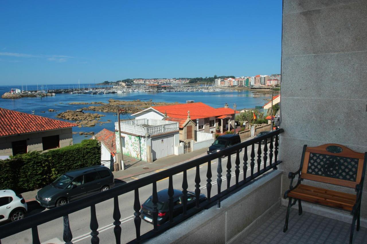 산신소 Desconectaengalicia Mantela, Vistas Puerto Deportivo, 20M Playa 아파트 외부 사진