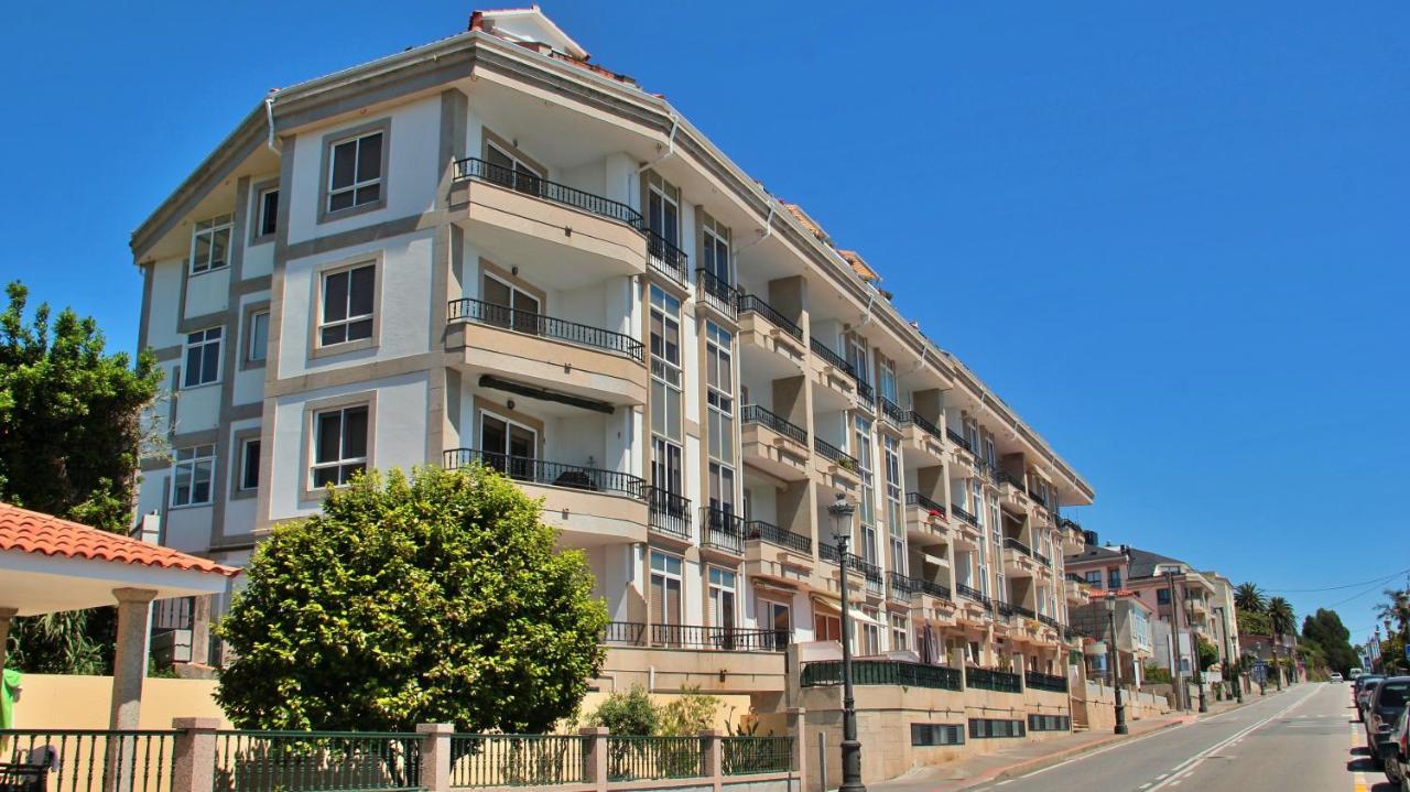 산신소 Desconectaengalicia Mantela, Vistas Puerto Deportivo, 20M Playa 아파트 외부 사진