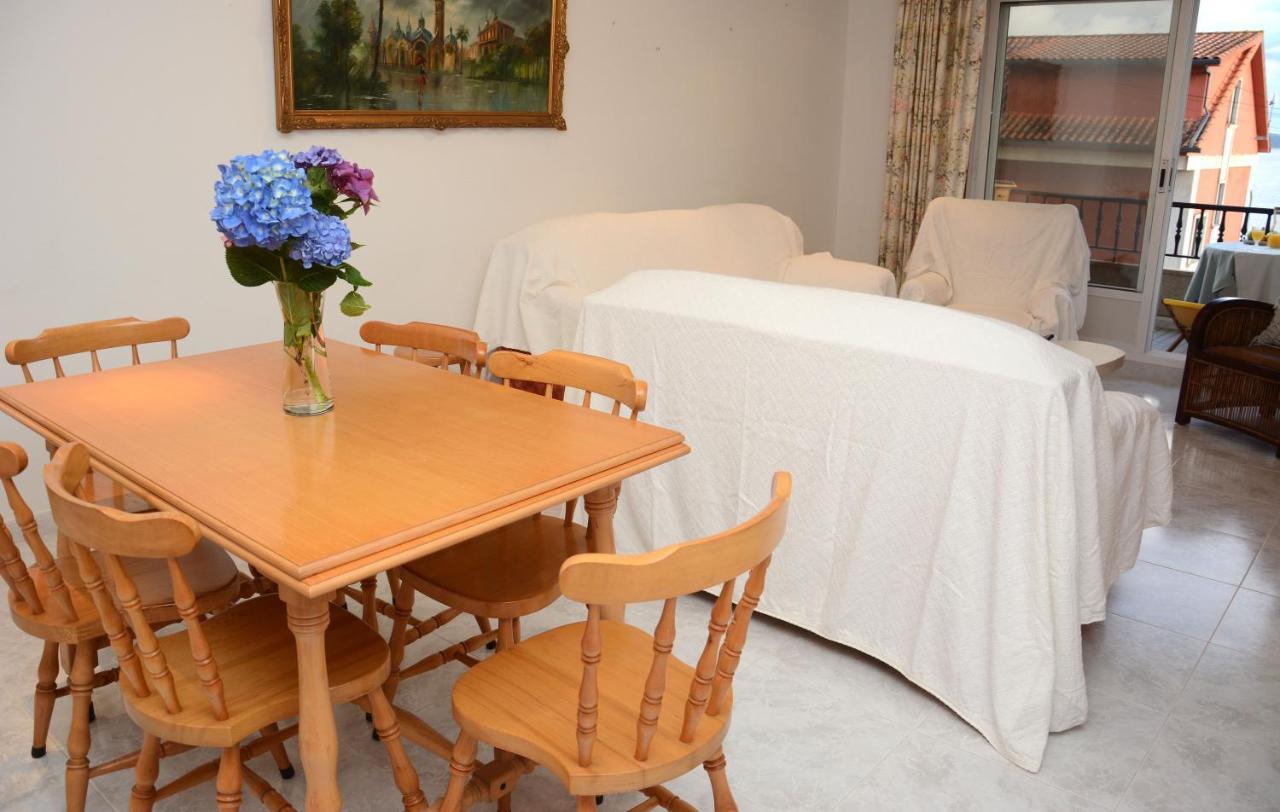 산신소 Desconectaengalicia Mantela, Vistas Puerto Deportivo, 20M Playa 아파트 외부 사진